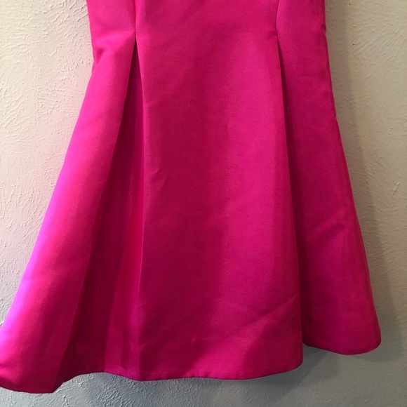 Kaya & Sloane satin pink fit and flare dress - Picture 12 of 13